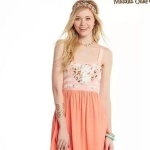 Matilda Jane : HONEYED ELEGANCE Women's Floral Tank Sundress NWT